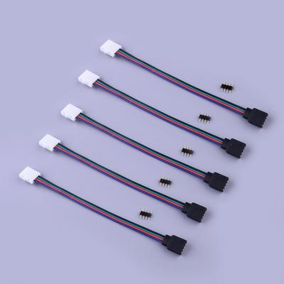 5 Sets Male Female Connector Wire Cable Fit for 3528 5050 RGB LED Strip Light