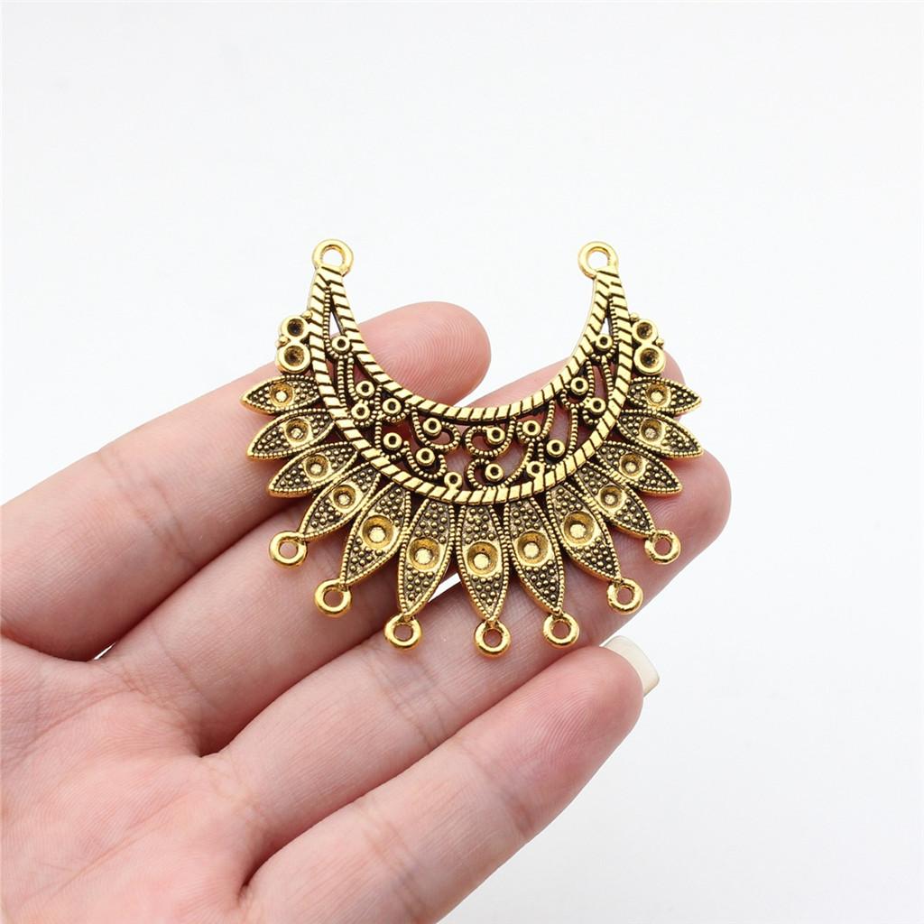 Accessories Parts Curved Necklace Connector Minimalist Jewelry Components QA013