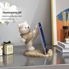 Kreativer süßer Cartoon-Bären-Ständer für Handy & Tablet für Büro/Schreibtisch