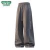 Damen lässige Cargo-Hose mit weitem Bein