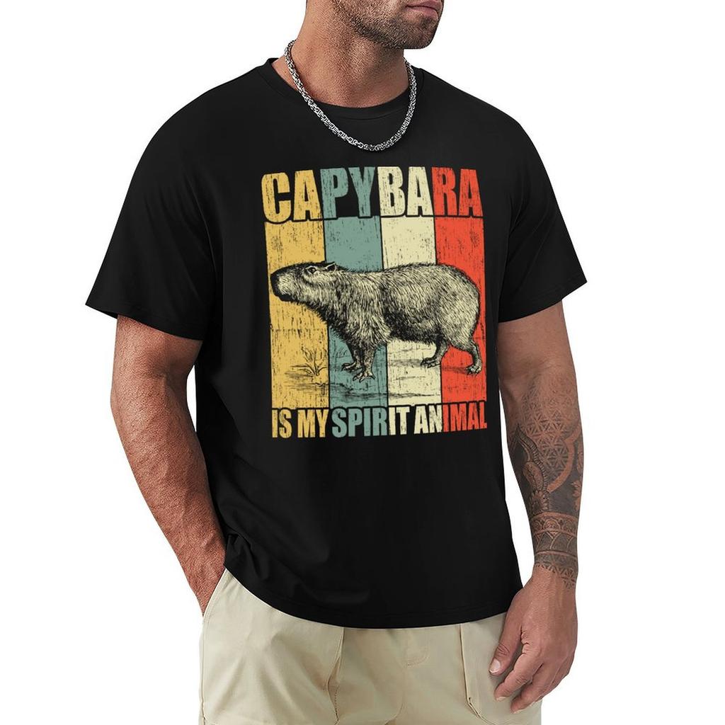 Retro Capybara Shirt Vintage Capybara Tee Funny Capybara TShirt Pet Lover Gift Animal Shirt Cute Gift TShirt