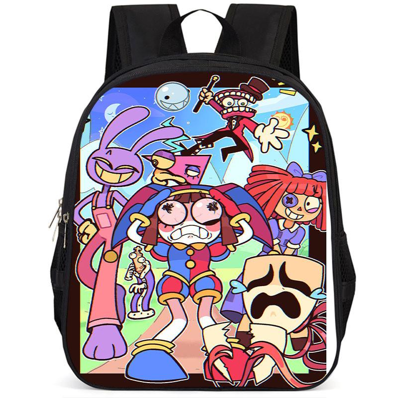 The Amazing Digital Circus 15 Inch Backpack Stylish Oxford Cloth Student Bag