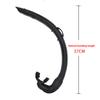 Kolip Freediving Snorkel Silicone Flexible Roll Up Snorkel Set With Compact Storage Case For Outdoor Scuba Diving