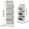Simple Style Large Capacity Storage Multi-pocket Design Multi-layer Storage  Entrance Style