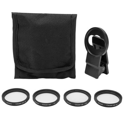 Veledge 37mm Close Up +1+2+4+10 Close Up Macro Filter Mobile Phone Lens Filter for Different
