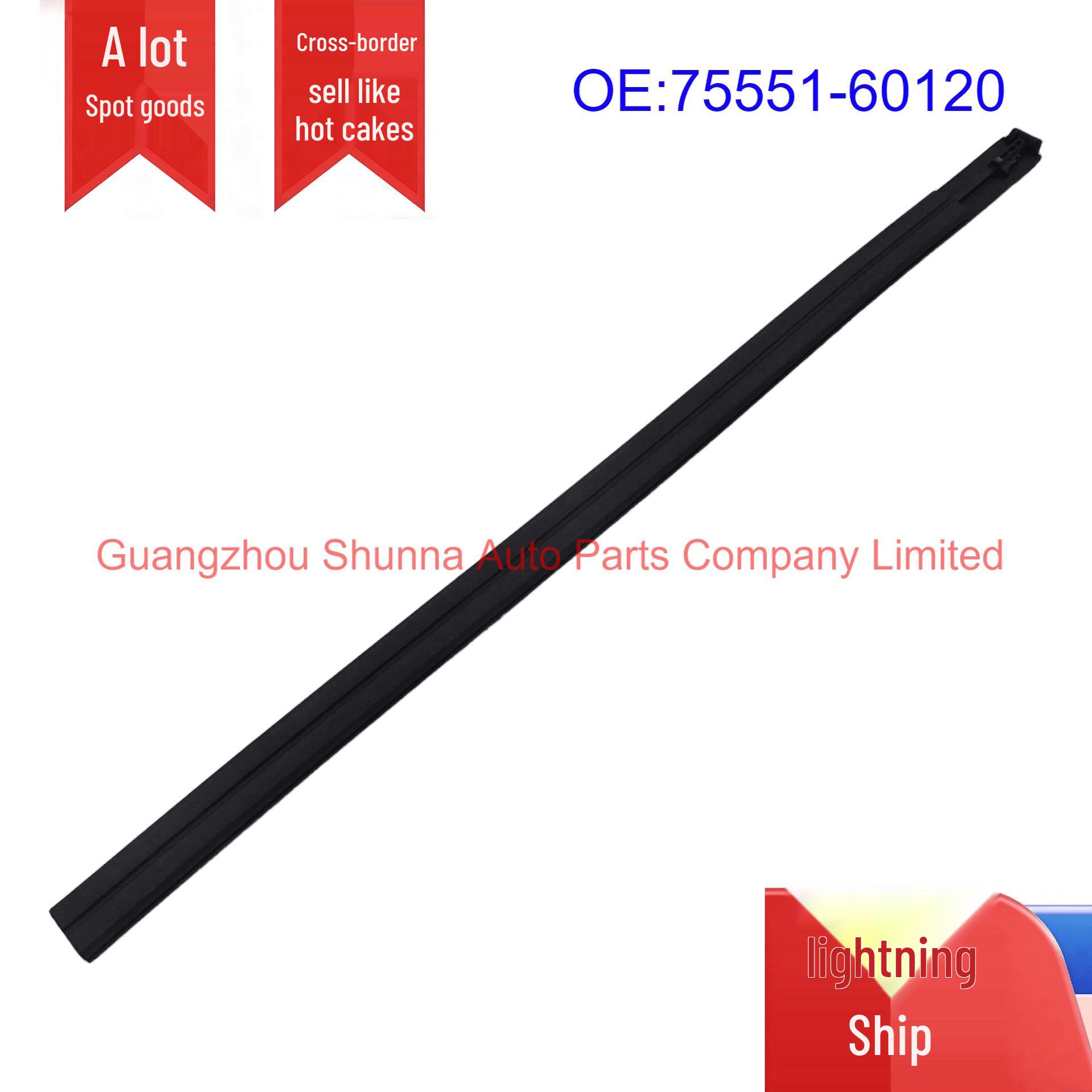 Front Roof Gutter for Toyota Land Cruiser Prado Lexus 75551-60120 Car Seal Strip