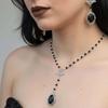 Victorian Gothic Bat Collar Vampire Witch Necklace