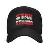 Lebanon Flag Heart Cap Unisex New Wear  Snapback Cap Adjustable