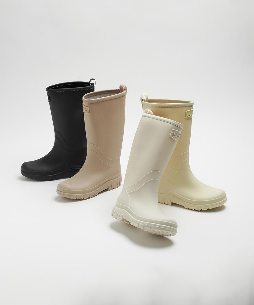Chaakan Rosalyn Waterproof Rain Boots (2 Types) (Mid, Long) (Type B)