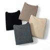 Women's 100% Pure Cashmere One-Shoulder Long Sleeve Sweater - Soft, Loose-Fit Knitwear for Autumn/Winter.