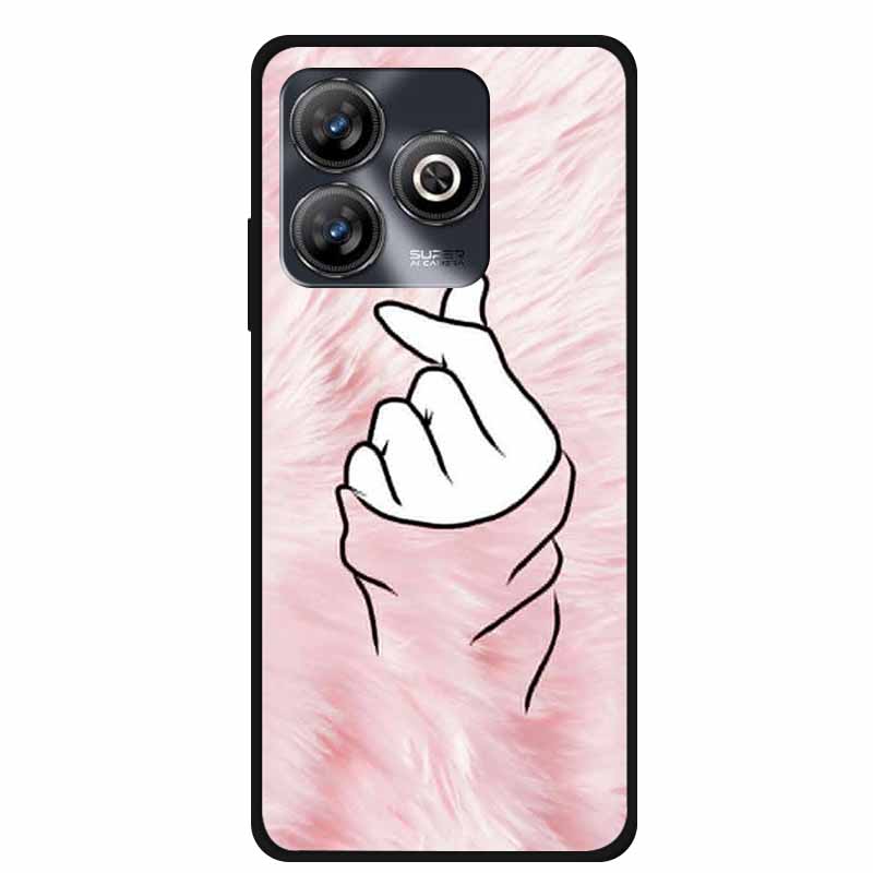 Phone Case For ZTE Blade A75 4G Back Cover Case Shockproof Black Silicone Soft Funda For ZTE Blade A75 4G Case A 75 6.6" Coque
