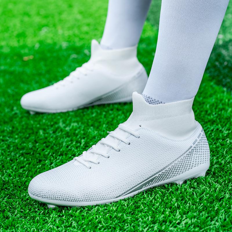 Football Shoes 33-45 Men's/women's Football Boots Socks Professional Training Football Boots Young Children Nail Football Shoes