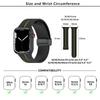 KALEBOL Magnetisches Silikonarmband für Apple Watch Serie 10 9 8 7 SE 6 5 4 3 2 1 42mm 41mm 40mm 38mm Streifen Uhrenarmband