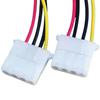 IDE 4PIN Molex Power Cable Big 4Pin Female to 4 Pin Female Convert Adpater Extend Wire for PC Hard Drive Optical Drive Cord