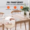 VEVOR Plastic Table Cover, 36 x 54 Inch 1.5 mm Thick Clear Table Protector, Rectangle PVC Desk Mat