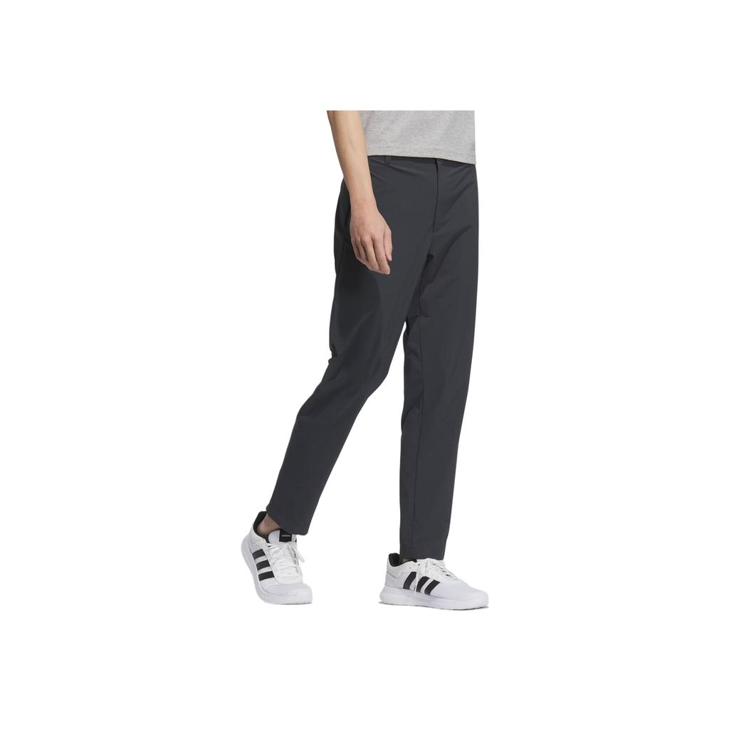 Adidas Wuzong Tan Tracksuit Bottoms Comfortable Fashion Simple Casual Pants Men Bottoms Dark-Heather-Gray KC3087