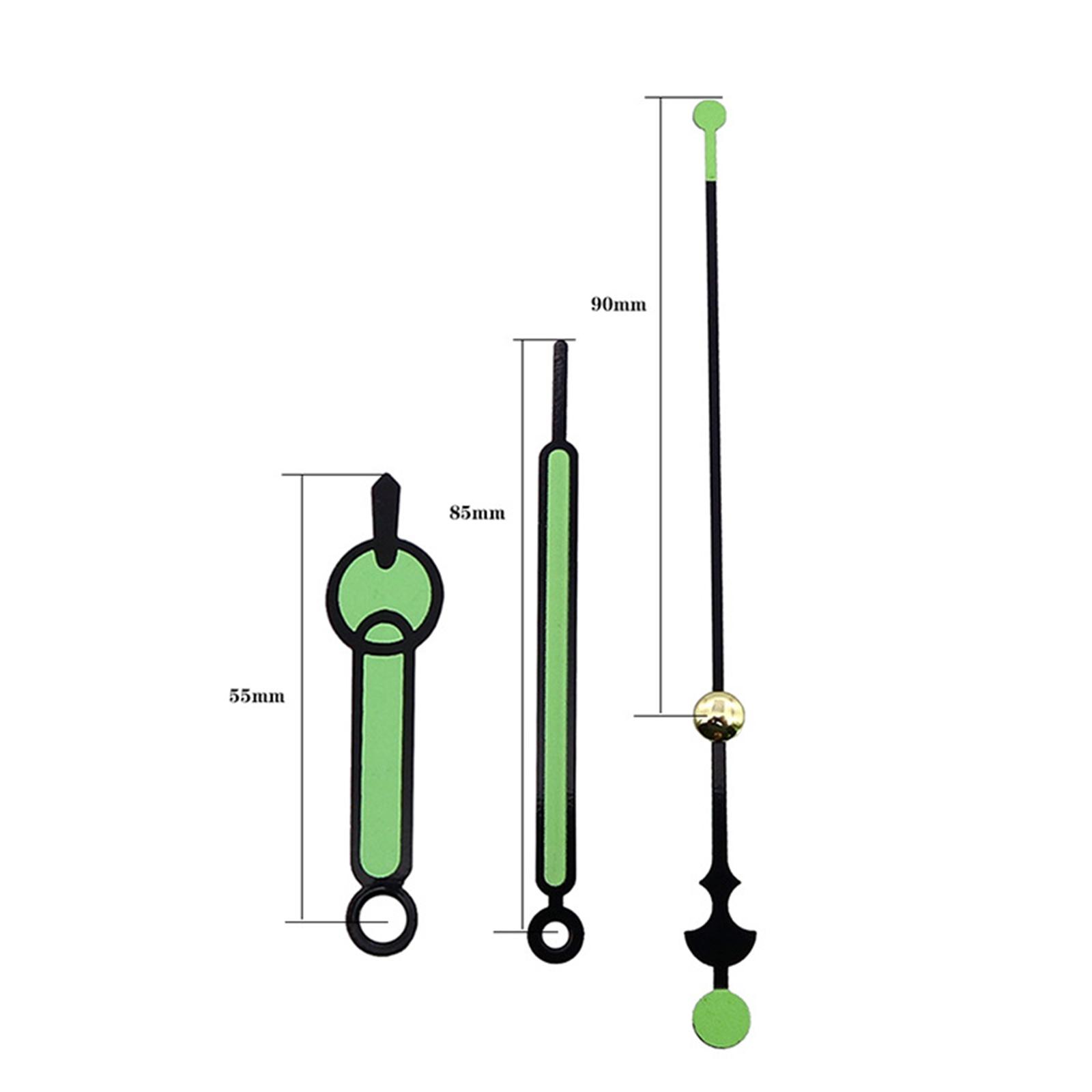 

1 комплект DIY светящиеся бесшумные часы механизм аксессуар настенный ремонтный инструмент часть бытовые принадлежности для начинающих J