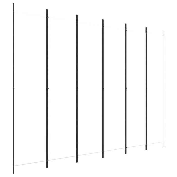 VidaXL Cloison de Séparation 6 Panneaux Séparateur de Pièce Pliable Diviseur Écran d'Intimité Paravent Décoration Salon 350206