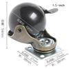 2/4pcs 2inch Caster 50mm Bearing Capacity 30kg Black Trolley Wheels Caster Rubber Swivel Casters for Office Chair Sofa Platform