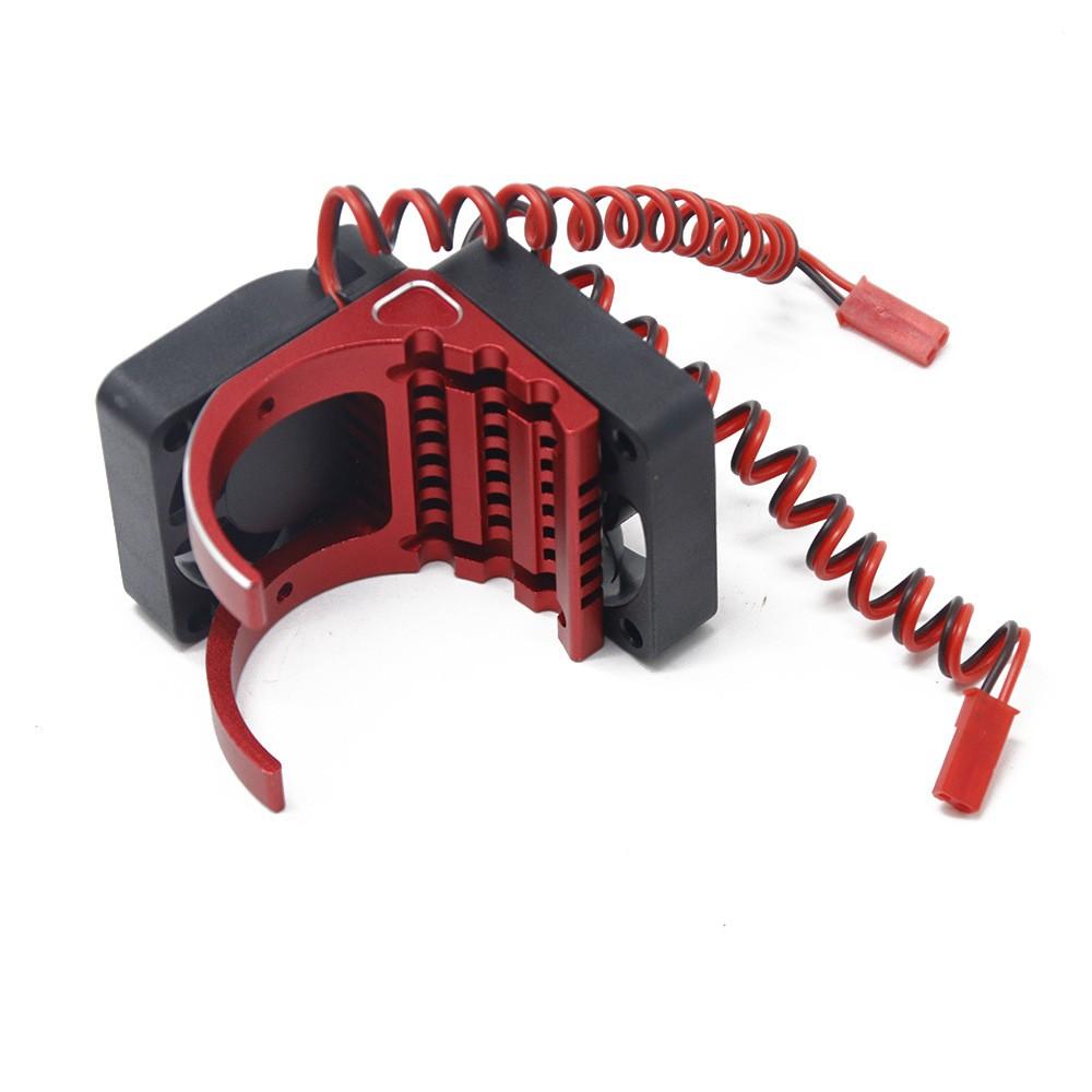 42mm Dual Fan  Motor Cooling  Heat Sink for Traxxas 1/10 MAXX E-Revo E-Maxx Summit Arrma 1/8 Kraton Talion Typhon RC Car