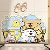 Modern Minimalist Cartoon Bathroom Mat With Water Absorbent Silicon Diatom Mud For Shower Floor Flooring