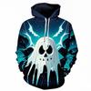 Men's Spring and Autumn Drawstring Hooded Sweatshirt with Colorful Symbol Print, Stylish, Comfortable, and Breathable Top
