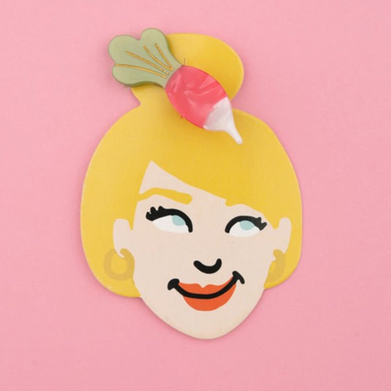 

Coucou Suzette Radish Hair Clip Radish Hair Clip