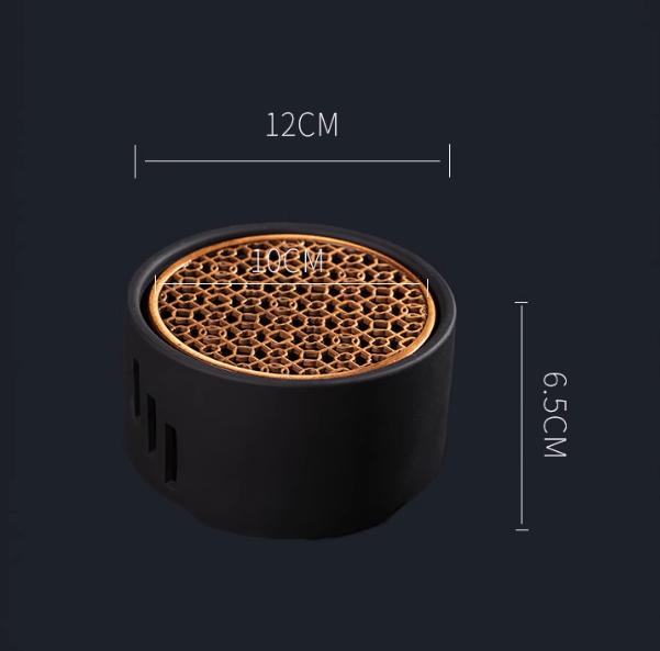 Ceramic Dining Plates Heating Furnace Combination Special Tableware Dessert Plate Fruit Bowl Dim Sum Dish Snack Tray Sushi Plate