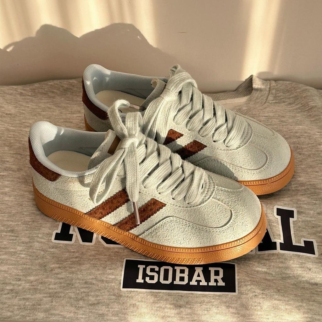 Korean Version of Retro German Training Shoes, Spring Little White Shoes Ins Trendy Versatile Niche Little White Shoes, Student Sports and Leisure