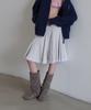 POETO Lote Flare Skirt - Grey