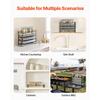 Spice Rack Organizer for Kitchen for Cabinet and Countertop Seasoning Storage Organizer 18x11 Inches