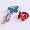 10pcs Glitter Sequin Hair Rubber Bands Rope High Elastic Ponytail Holder  Girl Hair Accessories