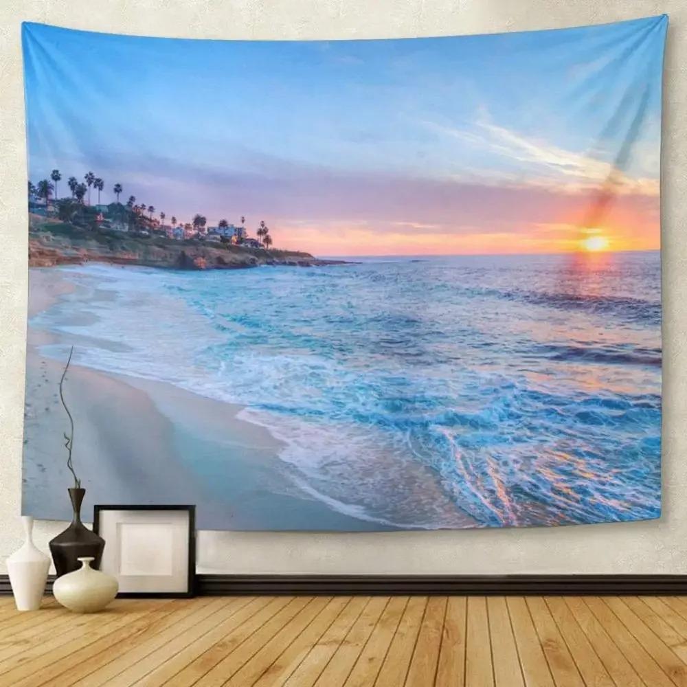Sunset Landscape Tapestry Office Living Room Decoration Home Wall Tapestry