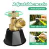 Adjustable Brass Agricultural Spray Nozzle Fine Atomization For Garden Watering Crop Spraying