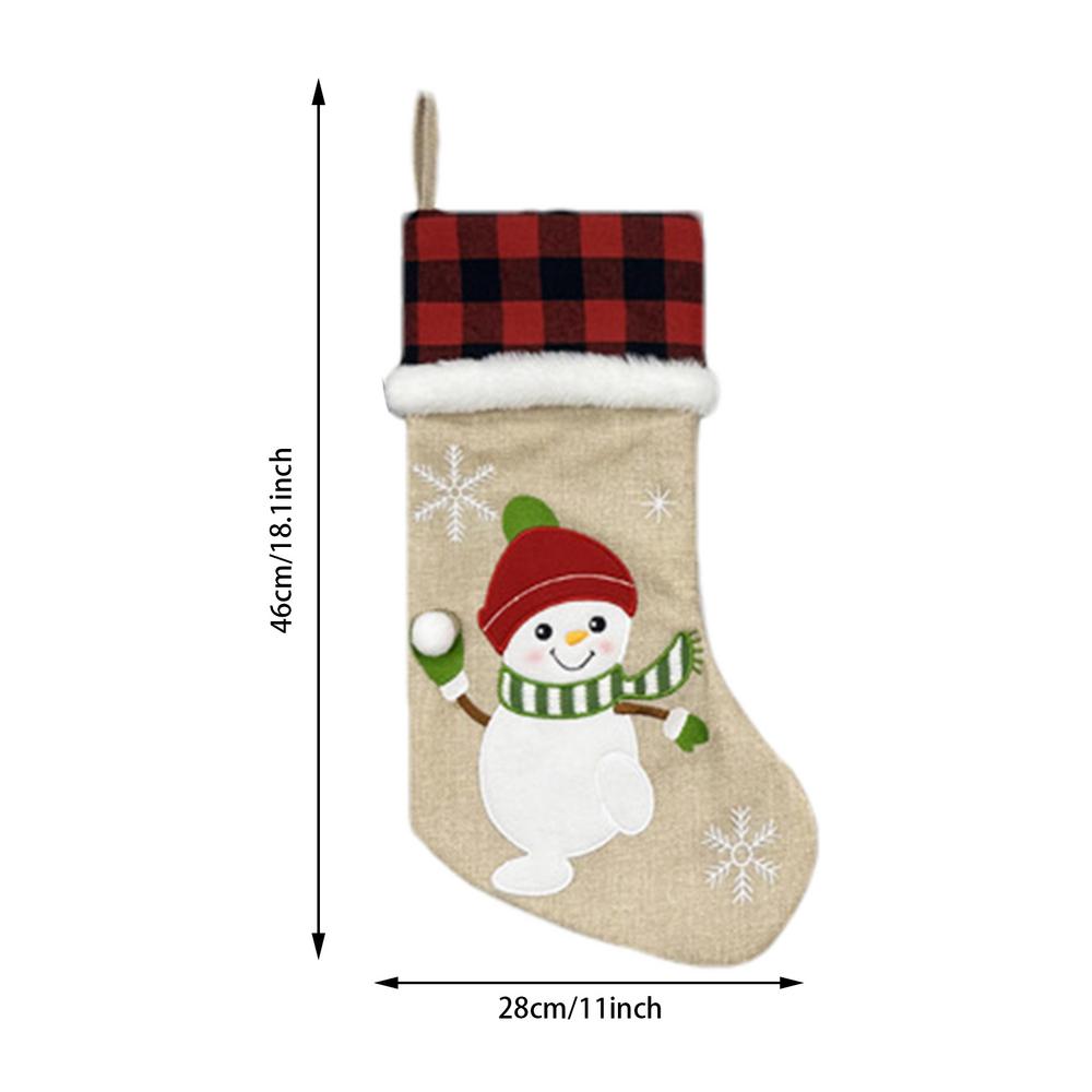 Stockings For Christmas Winter Christmas Stockings Ornament Fidget Decor Funny Favors For Small Toys Kids Family Friends Garden