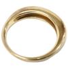 ete K18 Layered Bubble Ring ring Yellow GoldUsed