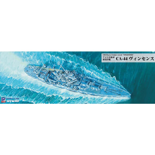 Pit-Road 1/700 Skywave Series US Heavy Cruiser CA-44 Vincennes Plastic Model W269 (Ship)