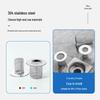 Stainless Steel Anti-Hair Clog Drain Filter for Bathroom Wash Basins