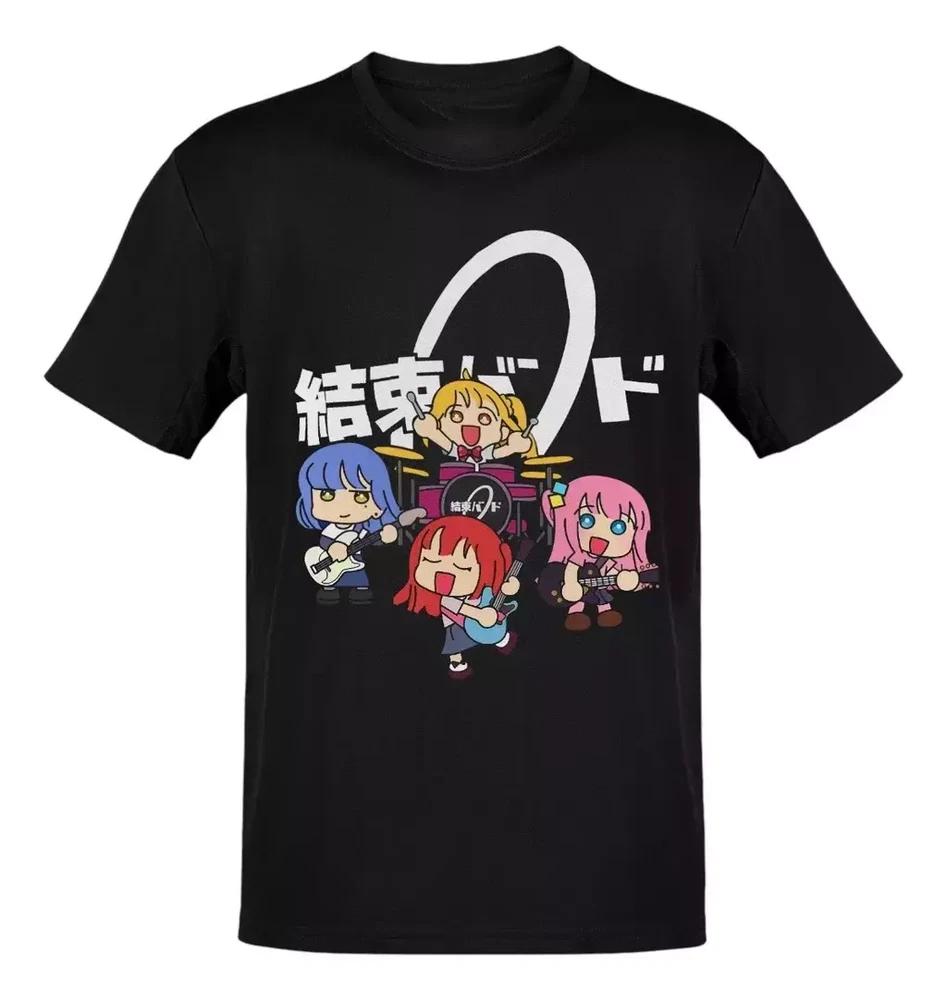 Anime Bocchi The Rock Kessoku Band Chibi T Shirt Size S 4xl Gift For Friends S