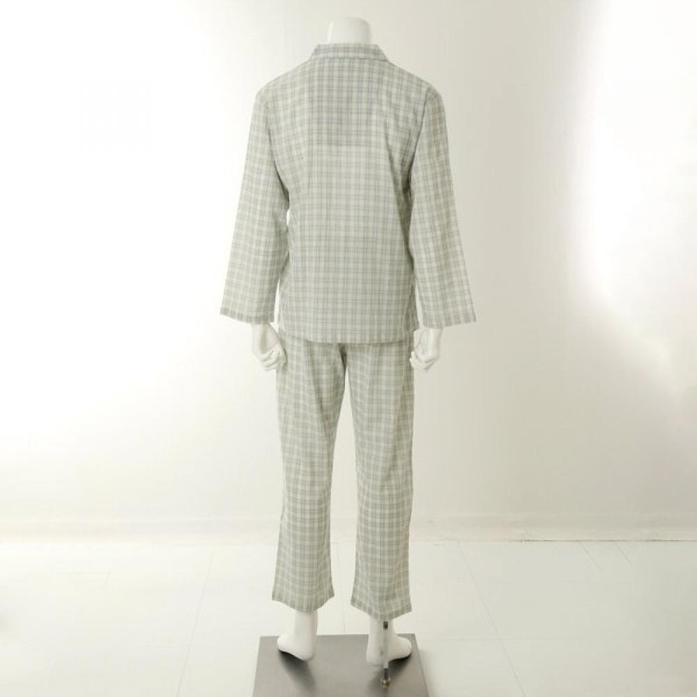 VenuS 25SS Mid SeaSon 100  Cotton Check Men S Pajama Vpa4500m