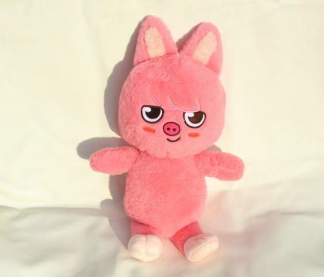 Large Plush Pillow Stray Cute Stuffed Toy, Soft Fluffy Cartoon Plushie for Stray Fans, Birthday Christmas Gift