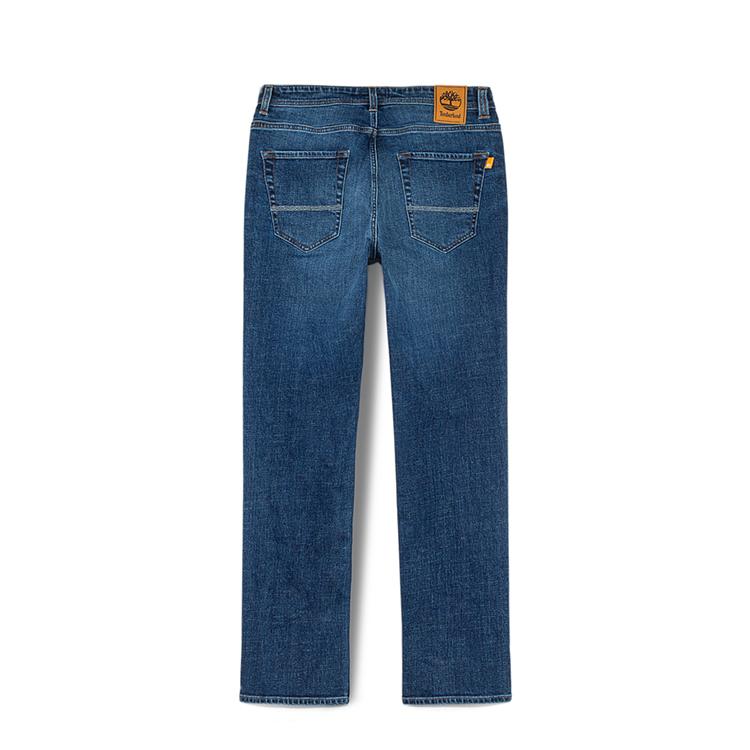 Timberland Casual Straight Leg Stretch Jeans Men Jeans Medium-Indigo A6CQEA11
