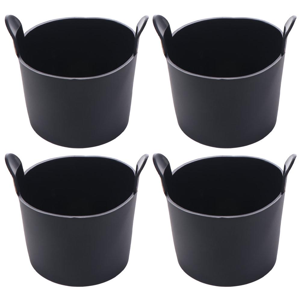 

4 Pcs Non Stick Egg Poacher Cups Reusable BPA Free Egg Cooker Mould Easy Release Food-Grade Air Fryer Baking Ramekins Baking чёрный