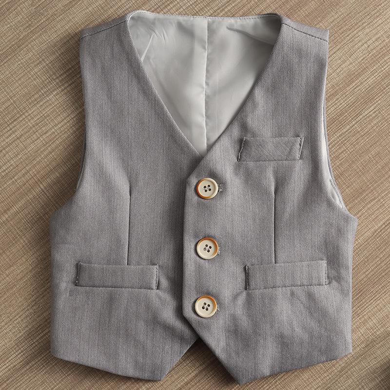 Jungen Frühlings- & Herbst-Westenanzug für Auftritte & erste Geburtstage