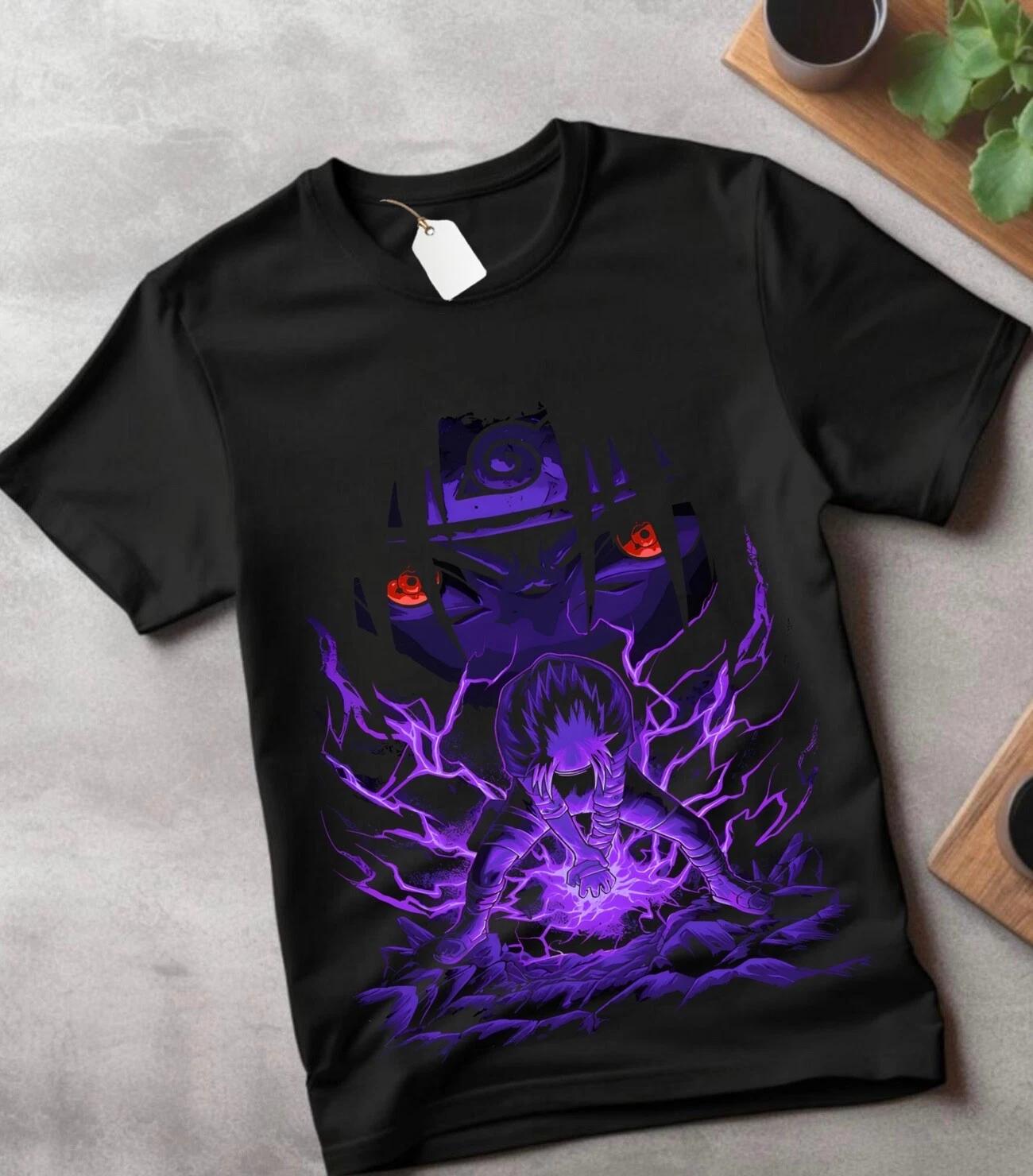 Футболка Итачи Учиха Наруто Шиппуден Манга Стрип Наруто Аниме Футболка Все Размеры 3XL