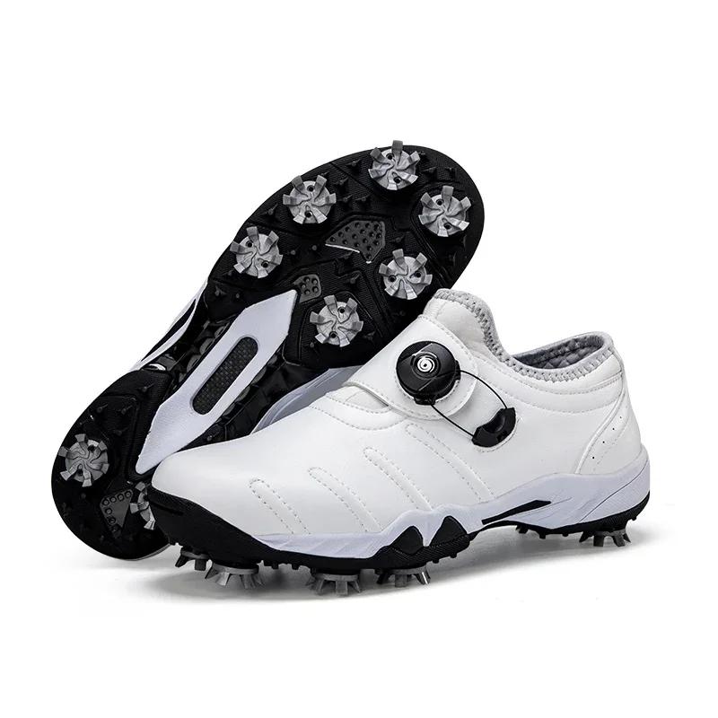 

New Golf Shoes Luxury Golf Sneakers Light Weight Golfers Footwears Anti Slip Walking Shoes