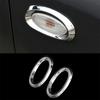 Turn Signal Lamp Side Light Chrome Cover Trim for Nissan Qashqai Dualis J10 2010 2011 2012 2013 Bezel Car Styling Decoration