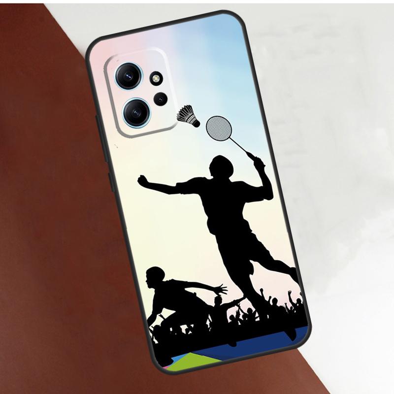 

Badminton Sport Case For Xiaomi Redmi Note 12 Pro Plus Note 11 9 10 Pro 12S 11S 10S Redmi 12 9C 10C Cover Redmi Note 12 Pro 5G