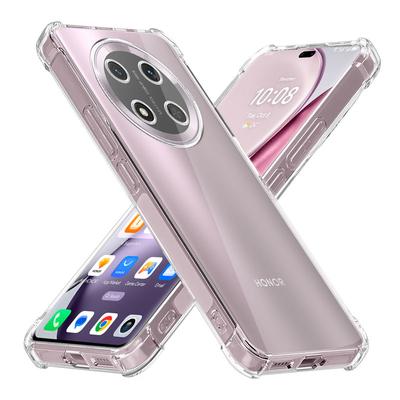Чохол для Honor X9C 5G Розкішний прозорий силіконовий м'який чохол для телефону Honor X8C X7C Прозорий ударостійкий ТПУ-чохол із подушкою безпеки