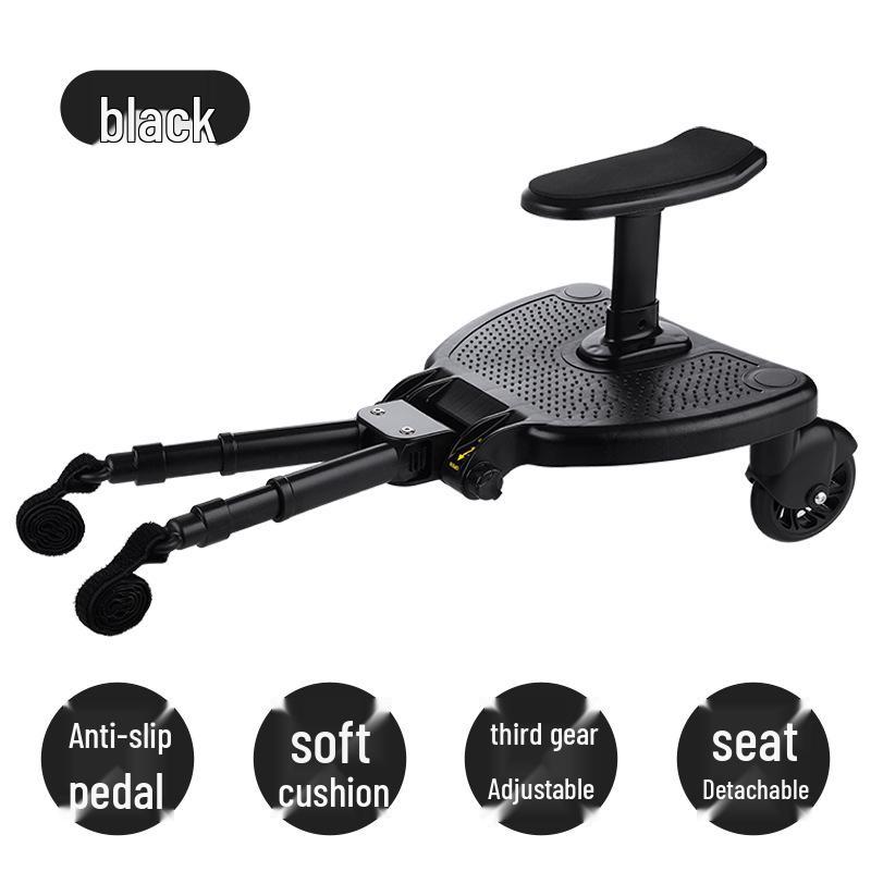 Stroller Add-On: Child Standing Board & Auxiliary Seat for Second Kid